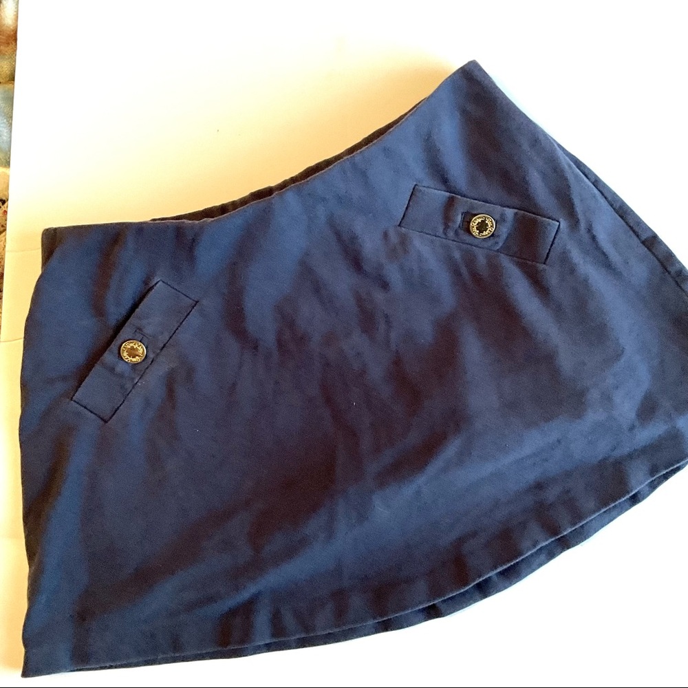 Final Sale Lily Pulitzer Blue Skort